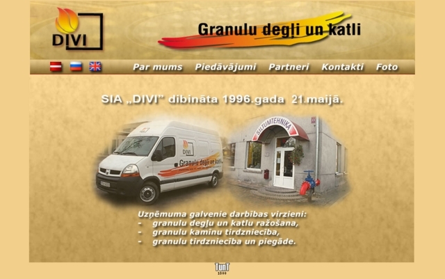 Siltumtehnika veikals, Divi, SIA